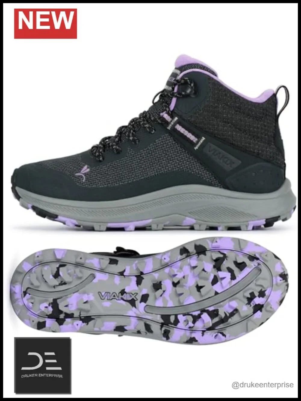 Waterproof Hiking Boots, Lightweight Trail Boots, FlexFoam Cushioning